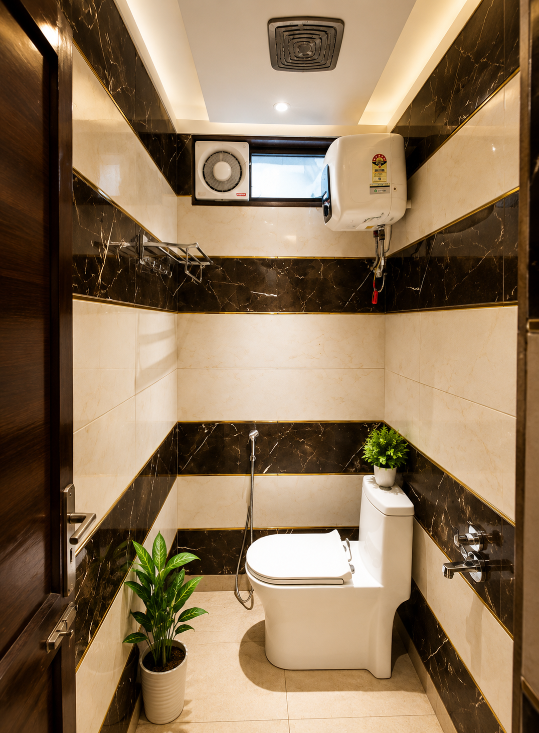 PG entrance area with modern decor